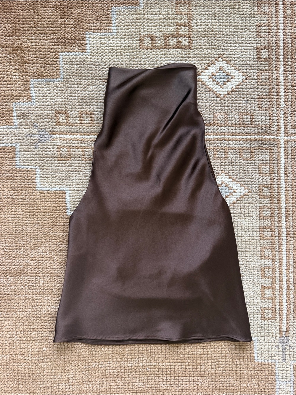Zara High Cowl Neck Top